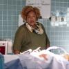 ÃÂPound of FleshÃÂ ÃÂ After PrideÃÂs assistant, Ginny Young (Christina Smith), escapes from a kidnapper, the NCIS team uncovers evidence of a suspect who is harvesting organs from multiple victims. Also, Pride turns to his friend, Commander Calvin Atkins, M.D. (Geoffrey Owens), for medical and spiritual guidance as he struggles with the ramifications of his recent brush with death, on NCIS: NEW ORLEANS, Tuesday, Oct. 30 (10:00-11:00 PM, ET/PT) on the CBS Television Network.Pictured: CCH Pounder as Dr. Loretta Wade Photo: Skip Bolen/CBS ÃÂ©2018 CBS Broadcasting, Inc. All Rights Reserved