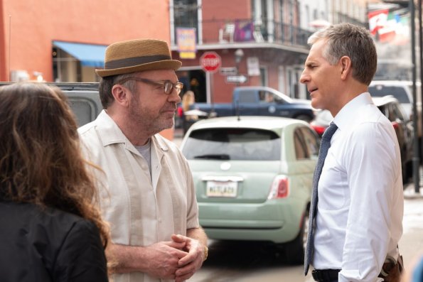 ÃÂJackpotÃÂ ÃÂ When Elvis BertrandÃÂs (Tom Arnold) ÃÂdaughterÃÂ is linked to an NCIS murder case, he asks Pride to prove her innocence, on NCIS: NEW ORLEANS, Tuesday, April 16 (10:00-11:00 PM, ET/PT) on the CBS Television Network. Pictured L-R: Vanessa Ferlito as FBI Special Agent Tammy Gregorio, Tom Arnold as Elvis Bertrand, and Scott Bakula as Special Agent Dwayne Pride Photo: Sam Lothridge/CBS ÃÂ©2019 CBS Broadcasting, Inc. All Rights Reserved
