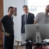ÃÂJackpotÃÂ ÃÂ When Elvis BertrandÃÂs (Tom Arnold) ÃÂdaughterÃÂ is linked to an NCIS murder case, he asks Pride to prove her innocence, on NCIS: NEW ORLEANS, Tuesday, April 16 (10:00-11:00 PM, ET/PT) on the CBS Television Network. Pictured L-R: Lucas Black as Special Agent Christopher LaSalle Scott Bakula as Special Agent Dwayne Pride, and Rob Kerkovich as Forensic Scientist Sebastian Lund Photo: Sam Lothridge/CBS ÃÂ©2019 CBS Broadcasting, Inc. All Rights Reserved