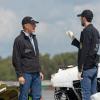 "The Terminator Conundrum" - NCIS investigates a private plane crash after a Navy pilot says she saw an unidentified object prior to the crash. Also, Pride suffers from insomnia and nightmares as a result of being kidnapped and drugged last year, on "NCIS: NEW ORLEANS," Tuesday, Oct. 1 (10:00-11:00 PM, ET/PT) on the CBS Television Network. Pictured L-R: Scott Bakula as Special Agent Dwayne Pride and Rob Kerkovich as Forensic Scientist Sebastian Lund Photo: Sam Lothridge/CBS ©2019 CBS Broadcasting, Inc. All Rights Reserved