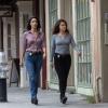 "Overlooked - The NCIS team uncovers a sinister plot by a private detention center contracted by the government to house undocumented immigrants.  Also, Lasalle and Sebastian travel to Alabama to search for Lasalle\'s missing brother, on "NCIS: NEW ORLEANS," Tuesday, Oct. 15 (10:00-11:00 PM, ET/PT) on the CBS Television Network.  Pictured L-R: Necar Zadegan as Special Agent Hannah Khoury and Vanessa Ferlito as FBI Special Agent Tammy Gregorio Photo: Sam Lotheridge/CBS Â©2019 CBS Broadcasting, Inc. All Rights Reserved