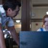 Nancy Drew -- "Pilot" -- Image Number: NCD101e_0067b.jpg -- Pictured (L-R): Adam Beach as Chief McGinnis and Kennedy McMann as Nancy Drew -- Photo: Robert Falconer/The CW -- © 2019 The CW Network, LLC. All Rights Reserved.