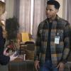 Nancy Drew -- "The Lady of Larkspur Lane" -- Image Number: NCD112a_0261b.jpg -- Pictured (L-R):  Kennedy McMann as Nancy, Tunji Kasim as Nick and Leah Lewis as George -- Photo: Bettina Strauss/The CW -- © 2020 The CW Network, LLC. All Rights Reserved.