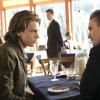 Nancy Drew -- "The Lady of Larkspur Lane" -- Image Number: NCD112b_0163b.jpg -- Pictured (L-R): Alex Saxon as Ace and Riley Smith as Ryan Hudson -- Photo: Bettina Strauss/The CW -- © 2020 The CW Network, LLC. All Rights Reserved.
