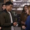 Nancy Drew -- "The Whisper Box" -- Image Number: NCD113b_0573b.jpg -- Pictured: Alex Saxon as Ace, Tunji Kasim as Nick, Maddison Jaizani as Bess and Kennedy McMann as Nancy -- Photo: Jack Rowand/The CW -- © 2020 The CW Network, LLC. All Rights Reserved.