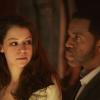 Sarah (Tatiana Maslany) and Art (Kevin Hanchard)