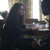 Sarah (Tatiana Maslany) and Art (Kevin Hanchard)