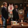 PARTNERS -- "Another Man's Wingtips" -- Episode 3 (Airs Monday, August 11, 9:00 PM e/p) -- Pictured: (L-R)  Kelsey Grammer as Allen Braddock, Martin Lawrence as Marcus Jackson, Lyndi Greenwood as Danni. CR: Byron Cohen/FX