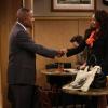 PARTNERS -- "Jurist Prudence" -- Episode 5 (Airs Monday, August 18, 9:00 PM e/p) -- Pictured: (L-R) Martin Lawrence as Marcus Jackson, Elle Young as Prudence. CR: Byron Cohen/FX