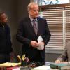 PARTNERS -- "Paralegal Activity" -- Episode 6 (Airs Monday, August 18, 9:30 PM e/p) -- Pictured: (L-R) Martin Lawrence as Marcus Jackson, Kelsey Grammer as Allen Braddock, Alistair Tober as Daniel. CR: Byron Cohen/FX