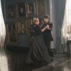 Billie Piper as Lily and Reeve Carney as Dorian Gray in Penny Dreadful (season 3, episode 2). - Photo: Jonathan Hession/SHOWTIME - Photo ID: PennyDreadful_302_5274