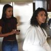 PITCH: L-R: Meagan Holder and Kylie Bunbury in the all-new “Wear It” episode of PITCH airing Thursday, Nov. 3 (9:00-10:00 PM ET/PT) on FOX. Cr: Ray Mickshaw / FOX. © 2016 FOX Broadcasting Co.