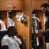 PITCH: L-R: Mo McRae and Mark-Paul Gosselaar in the all-new “Don't Say It” episode of PITCH airing Thursday, Dec. 8 (9:00-10:00 PM ET/PT) on FOX. Cr: Ray Mickshaw / FOX. © 2016 FOX Broadcasting Co.