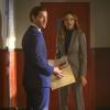 PRODIGAL SON:  L-R:  Tom Payne and Halston Sage in the "Q&A" episode of PRODIGAL SON airing Monday, Nov. 4 (9:01-10:00 PM ET/PT) on FOX. © 2019 FOX MEDIA LLC. Cr:  David Giesbrecht/FOX.