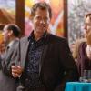 RAKE:  Keegan (Greg Kinnear, L) tries to impress Maddy (Miranda Otto, C) at his son's school charity auction  in the &quot;Cancer&quot; episode of RAKE airing Thursday, Feb. 6 (9:00-10:00 PM ET/PT) on FOX.  &#xa9;2014 Fox Broadcasting Co.  Cr:  Jordin Althaus/FOX