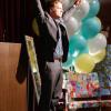 RAKE:  Keegan (Greg Kinnear) goes overboard at his son's school charity auction in the &quot;Cancer&quot; episode of RAKE airing Thursday, Feb. 6 (9:00-10:00 PM ET/PT) on FOX. &#xa9;2014 Fox Broadcasting Co.  Cr:  Jordin Althaus/FOX