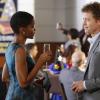 RAKE:  Keegan (Greg Kinnear, R) meets the Mayor's wife Gloria (guest star Kim Hawthorne, L) at a charity event in the &quot;Bigamist&quot; episode of RAKE airing Thursday, Feb. 20 (9:00-10:00 PM ET/PT) on FOX.  &#xa9;2014 Fox Broadcasting Co. Cr: Greg Gayne/FOX