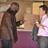 RAKE:  Keegan (Greg Kinnear, R) runs into Roy (guest star Omar J. Dorsey, L) at the track in the &quot;Mammophile&quot; episode of RAKE airing Thursday, Feb. 27 (9:00-10:00 PM ET/PT) on FOX. &#xa9;2014 Fox Broadcasting Co.  Cr:  Richard Foreman/FOX
