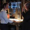 RAKE:  Keegan (Greg Kinnear, L) is given a warning by Victor (guest star Michael Ironside, R) in the "Three Strikes" episode of RAKE airing Thursday, March 13 (9:00-10:00 PM ET/PT) on FOX.  ©2014 Fox Broadcasting Co.  Cr:  Richard Foreman/FOX