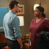 RED BAND SOCIETY: L-R: Dr. Adam McAndrew (Dave Annable, L) and Nurse Jackson (Octavia Spencer, R) in the "Ergo, Ego" episode of RED BAND SOCIETY airing Wednesday, Nov. 5 (9:00-10:00 ET/ PT) on FOX. CR: Tina Rowden / FOX. © 2014 Fox Broadcasting Co.