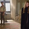 Reign -- "Drawn & Quartered" -- Image Number: RE202a_0016.jpg -- Pictured (L-R): Jonathan Keltz as Leith and Celina Sinden as Greer -- Photo: Ben Mark Holzberg/The CW -- ÃÂ© 2014 The CW Network, LLC. All rights reserved.