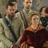 Reign -- "Coronation" -- Image Number: RE203b_0267.jpg -- Pictured (L-R): Craig Parker as Lord Narcisse and Megan Follows as Catherine de Medici -- Photo: Ben Ben Mark Holzberg/The CW -- ÃÂ© 2014 The CW Network, LLC. All rights reserved