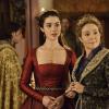 Reign -- "The Lamb and the Slaughter" -- Image Number: RE204a_0195.jpg -- Pictured (L-R): Adelaide Kane as Mary, Queen of Scotland and France and Megan Follows as Catherine de Medici -- Photo: Ben Mark Holzberg/The CW -- ÃÂ© 2014 The CW Network, LLC. All rights reserved.