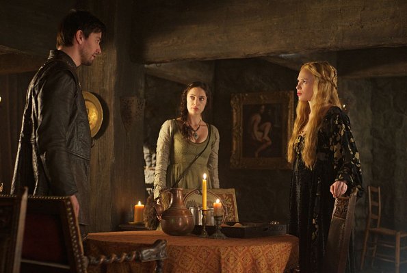 Reign -- "The Hound and the Hare" -- Image Number: RE307a_0135.jpg -- Pictured (L-R): Torrance Coombs as Bash, Alexandra Ordolis as Delphine and Celina Sinden as Greer -- Photo: Sven Frenzel/The CW -- é 2015 The CW Network, LLC. All rights reserved Reign -- "The Hound and the Hare" -- Image Number: RE307a_0135.jpg -- Pictured (L-R): Torrance Coombs as Bash, Alexandra Ordolis as Delphine and Celina Sinden as Greer -- Photo: Sven Frenzel/The CW -- é 2015 The CW Network, LLC. All rights reserved