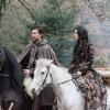 Reign -- "Clans" -- Image Number: RE316d_0196.jpg -- Pictured (L-R): Torrance Coombs as Bash and Adelaide Kane as Mary, Queen of Scots -- Photo: Bernard Walsh/The CW -- ÃÂ© 2016 The CW Network, LLC. All rights reserved.
