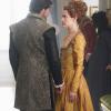 Reign -- "Spiders in a Jar" -- Image Number: RE318a_0250.jpg -- Pictured (L-R): Charlie Carrick as Robert Dudley and Rachel Skarsten as Queen Elizabeth I -- Photo: Steve Wilkie/The CW -- ÃÂ© 2016 The CW Network, LLC. All rights reserved.