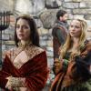 Reign -- "A Better Man" -- Image Number: RE410b_0056.jpg -- Pictured (L-R): Adelaide Kane as Mary, Queen of Scots and Celina Sinden as Greer -- Photo: Ben Mark Holzberg/The CW -- ÃÂ© 2017 The CW Network, LLC. All Rights Re served