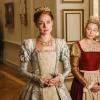 Reign -- "Coup de Grace" -- Image Number: RE413b_0027.jpg -- Pictured (L-R): Rachel Skarsten as Queen Elizabeth I and Megan Hutchings as Jane -- Photo: Ben Mark Holzberg/The CW -- ÃÂ© 2017 The CW Network, LLC. All Rights Reserved