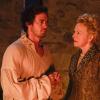 Reign -- "Blood in the Water" -- Image Number: RE415b_0031.jpg -- Pictured (L-R): Will Kemp as Lord Darnley and Nola Augustson as Lady Lennox -- Photo: Ben Mark Holzberg /The CW -- ÃÂ© 2017 The CW Network, LLC. All Rights Reserved