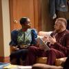 REL: L-R: Jessica “Jess Hilarious” Moore and Sinbad in the time period premiere “Laundry room” episode of REL airing Sunday, Sept. 30 (9:30-10:00 PM ET/6:30-7:30 PM PT/LIVE to all time zones) on FOX.. ©2018 Fox Broadcasting Co. Cr: Ray Mickshaw/FOX