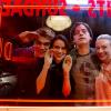 Riverdale -- "Pilot" -- Image Number:RVD101g_BTS_0281.jpg -- Pictured (L-R): Behind the scenes with KJ Apa as Archie, Camila Mendes as Veronica, Cole Sprouse as Jughead, and Lili Reinhart as Betty -- Photo: Katie Yu/The CW -- ÃÂ© 2016 The CW Network. All Rights Reserved.