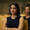 Riverdale -- "Chapter Six: Faster, Pussycats! Kill! Kill!" -- Image Number: RVD106a_ 0155.jpg -- Pictured (L-R): Camila Mendes as Veronica Lodge and Hayley Law as Valerie -- Photo: Diyah Pera/The CW -- ÃÂ© 2017 The CW Network. All Rights Reserved
