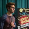 Riverdale -- "Chapter Six: Faster, Pussycats! Kill! Kill!" -- Image Number: RVD106a_ 0239.jpg -- Pictured: KJ Apa as Archie Andrews -- Photo: Diyah Pera/The CW -- ÃÂ© 2017 The CW Network. All Rights Reserved
