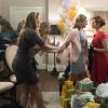 Riverdale -- "The Outsiders" -- Image Number: RVD108a_0505.jpg -- Pictured (L-R): Tiera Skovbye as Polly Cooper, Lili Reinhart as Betty Cooper, Madchen Amick as Alice Cooper, and Nathalie Boltt as Penelope Blossom, and Madelaine Petsch as Cheryl Blossom -- Photo: Dean Buscher/The CW -- ÃÂ© 2017 The CW Network. All Rights Reserved