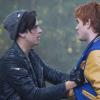 Riverdale -- "Chapter Nineteen: Death Proof" -- Image Number: RVD201a_0089.jpg -- Pictured (L-R): Cole Sprouse as Jughead Jones and KJ Apa as Archie Andrews -- Photo: Bettina Strauss/The CW -- ÃÂ© 2017 The CW Network. All Rights Reserved
