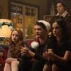 Riverdale -- "Chapter Twenty-Two: Silent Night, Deadly Night" -- Image Number RVD209b _0114.jpg -- Pictured (L-R): Madelaine Petsch as Cheryl Blossom, Casey Cott as Kevin Keller, Camila Mendes as Veronica Lodge, Ashleigh Murray as Josie McCoy, and Cole Sprouse as Jughead Jones -- Photo: Katie Yu/The CW -- ÃÂ© 2017 The CW Network. All Rights Reserved