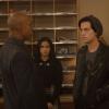 Riverdale -- "Chapter Twenty-Three: The Blackboard Jungle" -- Image Number: RVD210a_0255.jpg -- Pictured (L-R): Peter Bryant as Principal Weatherbee, Camila Mendes as Veronica and Cole Spouse as Jughead -- Photo: Diyah Pera/The CW -- ÃÂ© 2018 The CW Network, LLC. All rights reserved.