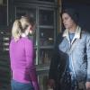 Riverdale -- "Chapter Twenty-Seven: The Hills Have Eyes" -- Image Number: RVD214a_0423.jpg -- Pictured (L-R): Lili Reinhart as Betty and Cole Spouse as Jughead -- Photo: Dean Buscher/The CW -- ÃÂ© 2018 The CW Network, LLC. All rights reserved.