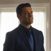 Riverdale -- "Chapter Twenty-Eight: There Will Be Blood" -- Image Number: RVD215a_0142.jpg -- Pictured: Mark Consuelos as Hiram -- Photo: Jack Rowand/The CW -- ÃÂ© 2018 The CW Network, LLC. All Rights Reserved.