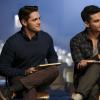 Riverdale -- "Chapter Thirty-One: A Night to Remember" -- Image Number: RVD218a_0259.jpg -- Pictured (L-R): Casey Cott as Kevin and Drew Ray Tanner as Fangs Fogarty -- Photo: Robert Falconer/The CW -- ÃÂ© 2018 The CW Network, LLC. All rights reserved.