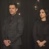 Riverdale -- "Chapter Thirty-Three: Shadow of a Doubt" -- Image Number: RVD220b_0249.jpg -- Pictured (L-R): Mark Consuelos as Hiram and Camila Mendes as Veronica -- Photo: Diyah Pera/The CW -- ÃÂ© 2018 The CW Network, LLC. All rights reserved.