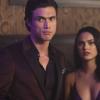 Riverdale -- "Chapter Thirty-Eight: As Above, So Below" -- Image Number: RVD303b_0340bc.jpg -- Pictured (L-R): Charles Melton as Reggie and Camila Mendes as Veronica Lodge -- Photo: Robert Falconer/The CW -- ÃÂ© 2018 The CW Network, LLC. All rights reserved.