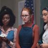 Riverdale -- "Chapter Thirty-Nine: The Midnight Club" --  Image Number: RVD304b_0420.jpg -- Pictured (L-R): Ashleigh Murray as Teen Sierra Samuels, Madelaine Petsch as Teen Penelope Blossom and Camila Mendes as Teen Hermione Gomez -- Photo: Dean Buscher/The CW -- ÃÂ© 2018 The CW Network, LLC. All Rights Reserved.