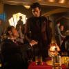 Riverdale -- "Chapter Forty-Nine: Fire Walk With Me" -- Image Number: RVD314b_0190.jpg -- Pictured (L-R): Mark Consuelos as Hiram Lodge and Charles Melton as Reggie -- Photo: Jack Rowand/The CW -- ÃÂ© 2019 The CW Network, LLC. All rights reserved.
