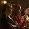 Riverdale -- "Chapter Fifty-One: BIG FUN" -- Image Number: RVD316a_0161b.jpg -- Pictured (L-R): Lili Reinhart as Betty, Madelaine Petsch as Cheryl and Camila Mendes as Veronica -- Photo: Katie Yu/The CW -- ÃÂ© 2019 The CW Network, LLC. All rights reserved.