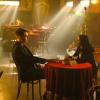 Riverdale -- "Chapter Fifty-Three: Jawbreaker" -- Image Number: RVD318a_0366.jpg -- Pictured (L-R): Julian Haig as Elio and Camila Mendes as Veronica -- Photo: Diyah Pera/The CW -- ÃÂ© 2019 The CW Network, LLC. All rights reserved.
